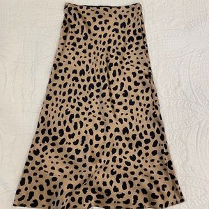 Womens Realisation Par leopard skirt